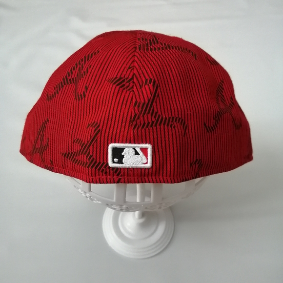 Atlanta Braves Y2K New Era Hat 7 1/2 - Picture 6 of 13
